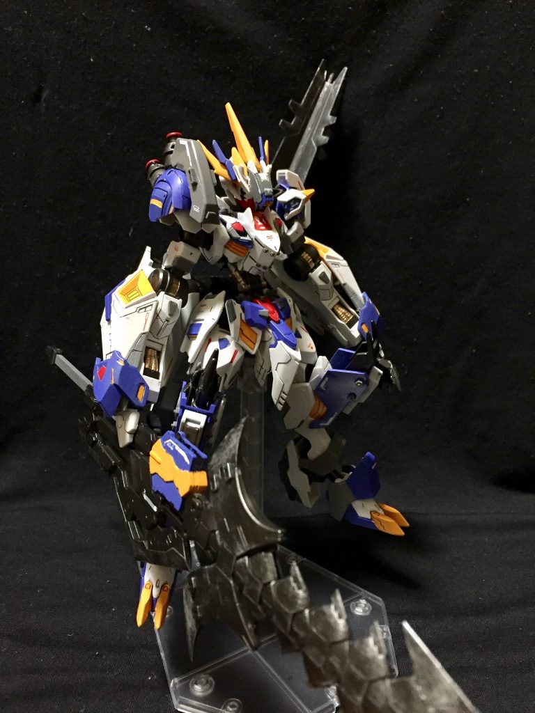 *バルバトス ルプスレクセリオス*
BFシリーズで自分が使う機体として作った作品 その2