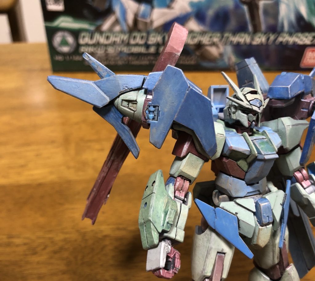 ウェザリングで汚す前の方が流石に綺麗な仕上がりではあったかもしれません。人による部分なのかな？