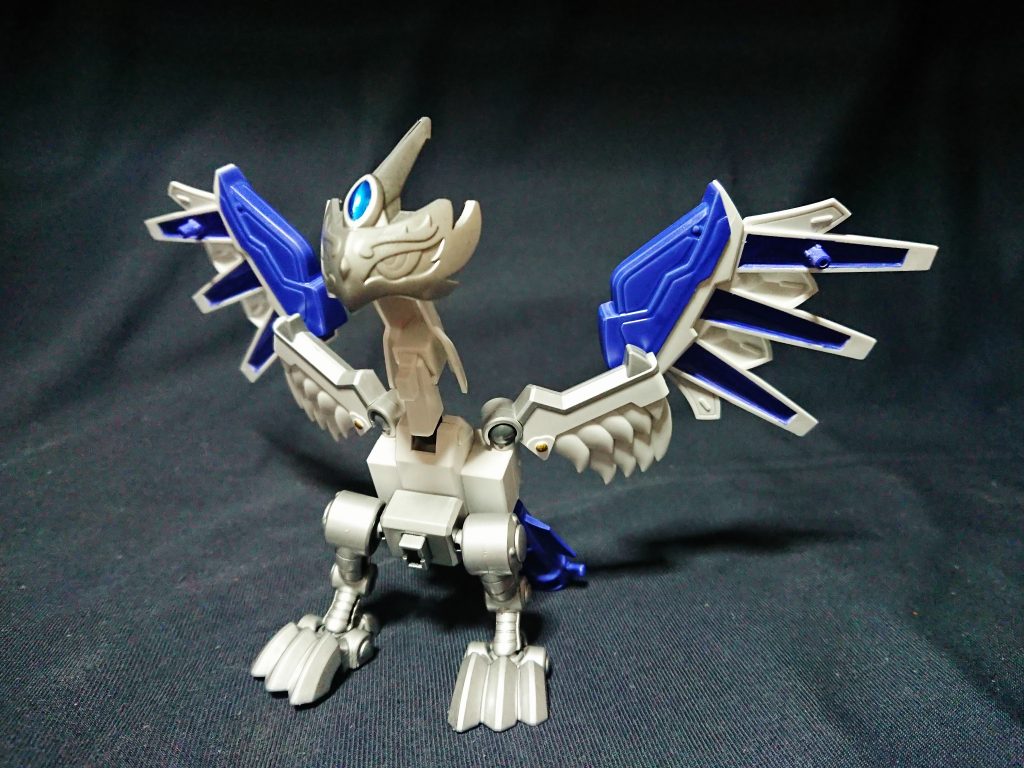 爆鳳扇
爆凰扇が変形した支援機。
頭部は龐統ヤクトドーガ制作に一役買いそう。