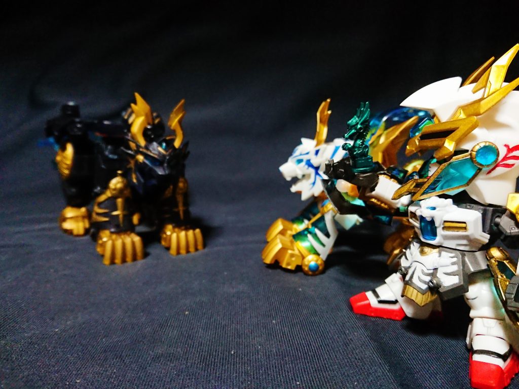 ここから三璃紗神話記オリジナル設定。
ラプラス玉璽で呼び出した神話版虎燐魄を纏うことができます。