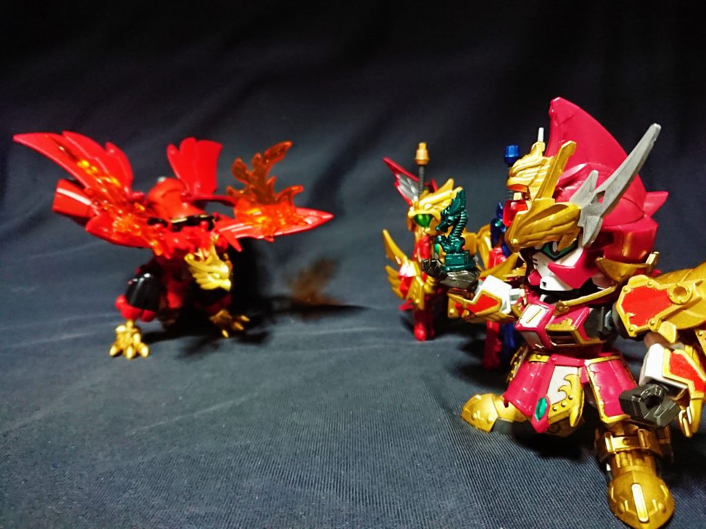 ここから三璃紗神話記オリジナル設定。
ラプラス玉璽で呼び出した神話版鳳熾魂を纏うことができます。