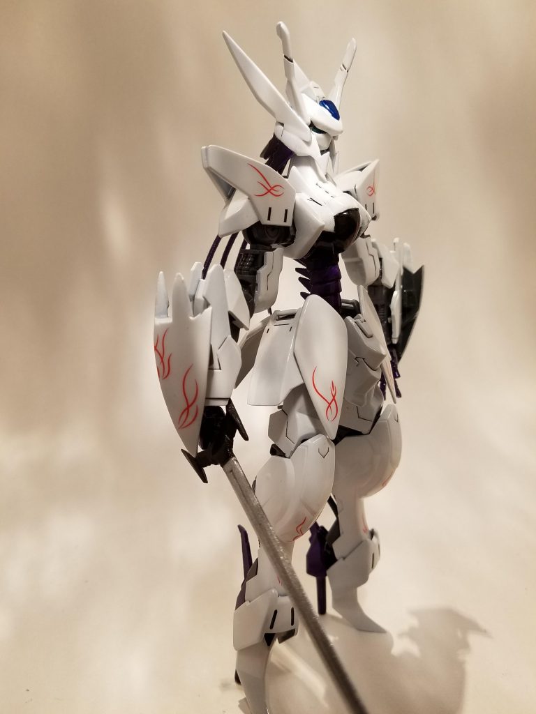 剣はコトブキのレイピアにバルバトスのアンテナをくっ付けました