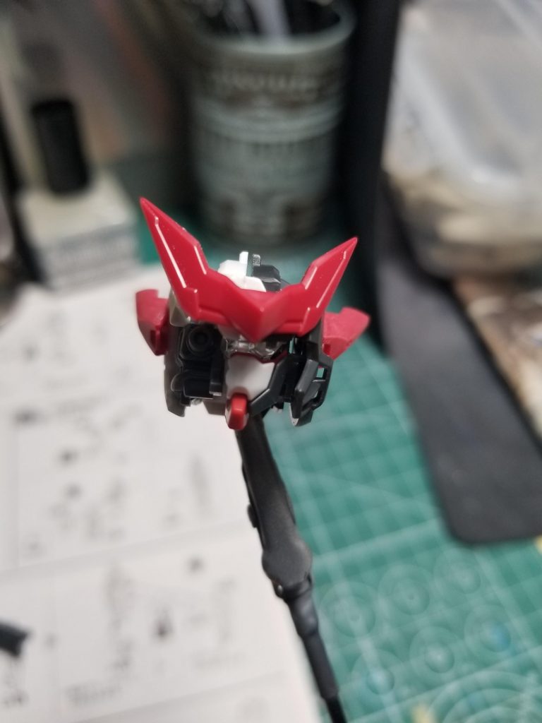 ダークマターにエクシアリペアのパーツを組みます。