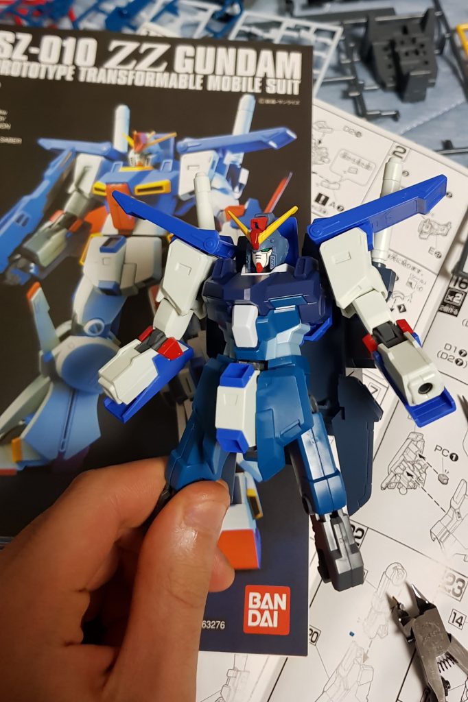 腕をムリヤリ付けたのでポーズをとるのがムズいッス