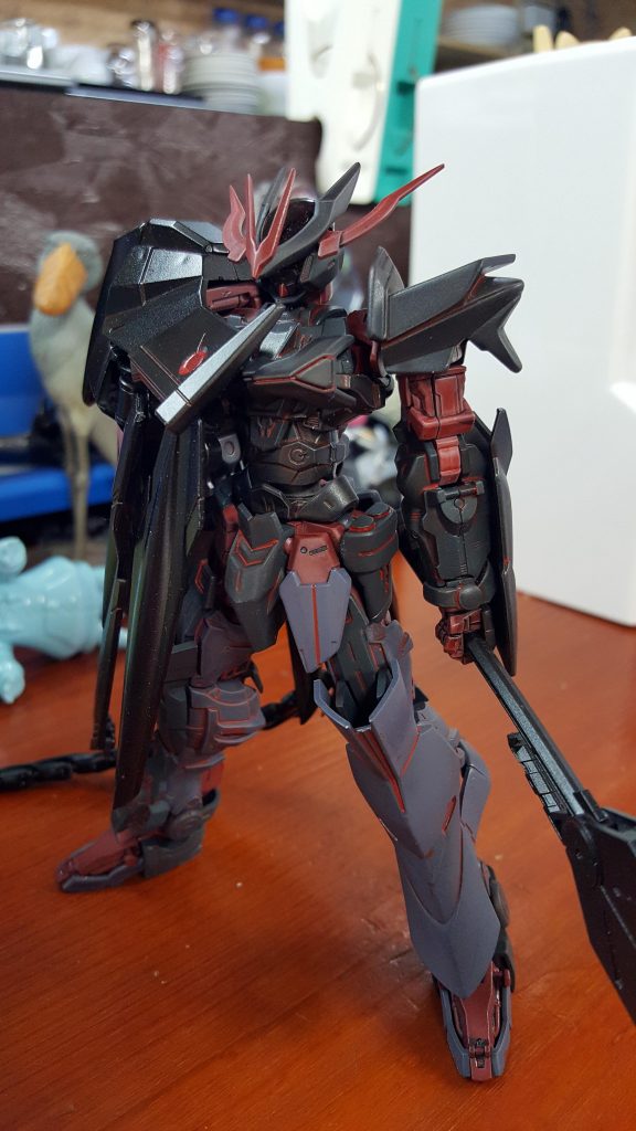 とまぁ、暗い設定はここまでにして、コンテスト初参戦です！(´∀｀)
お気付きの方もいるかもしれませんが、今年連載終了した某青年漫画をモチーフにバグ機設定で作りました( ´ ▽ ` )
いやー楽しかったぁヽ(´∀｀)ノ