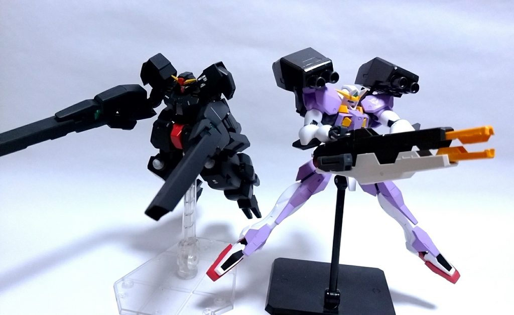 「僕にも脳量子波は使えるっ」
やはりラファエルガンダムはセラヴィーⅡと一緒にいるのがよく似合いますね♪