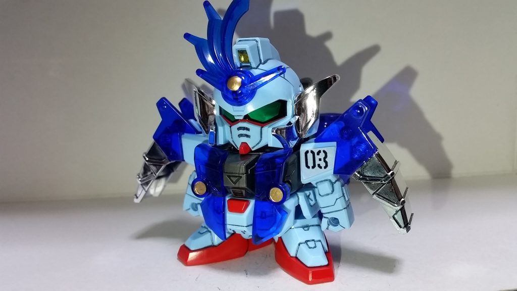 武者ブルーガンダム–2枚目/制作者：ゼンダイ