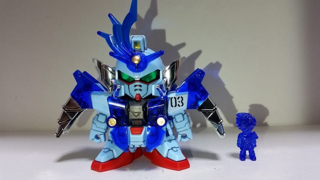 武者ブルーガンダム–3枚目/制作者：ゼンダイ