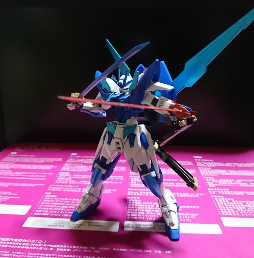 刀も蒼と朱で分けてみました!(о´∀`о)