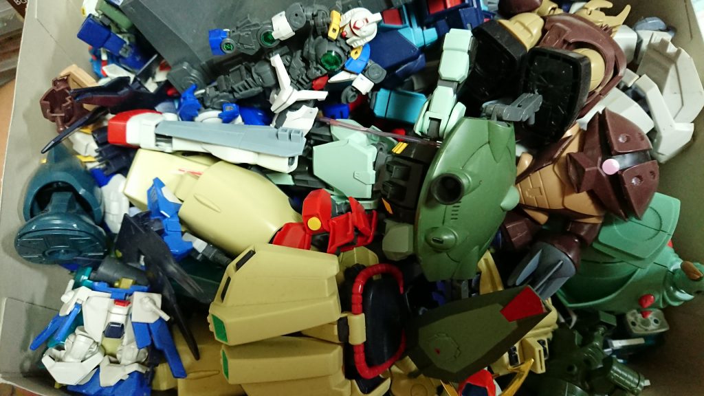 いろんなプラモの廃品回収~w