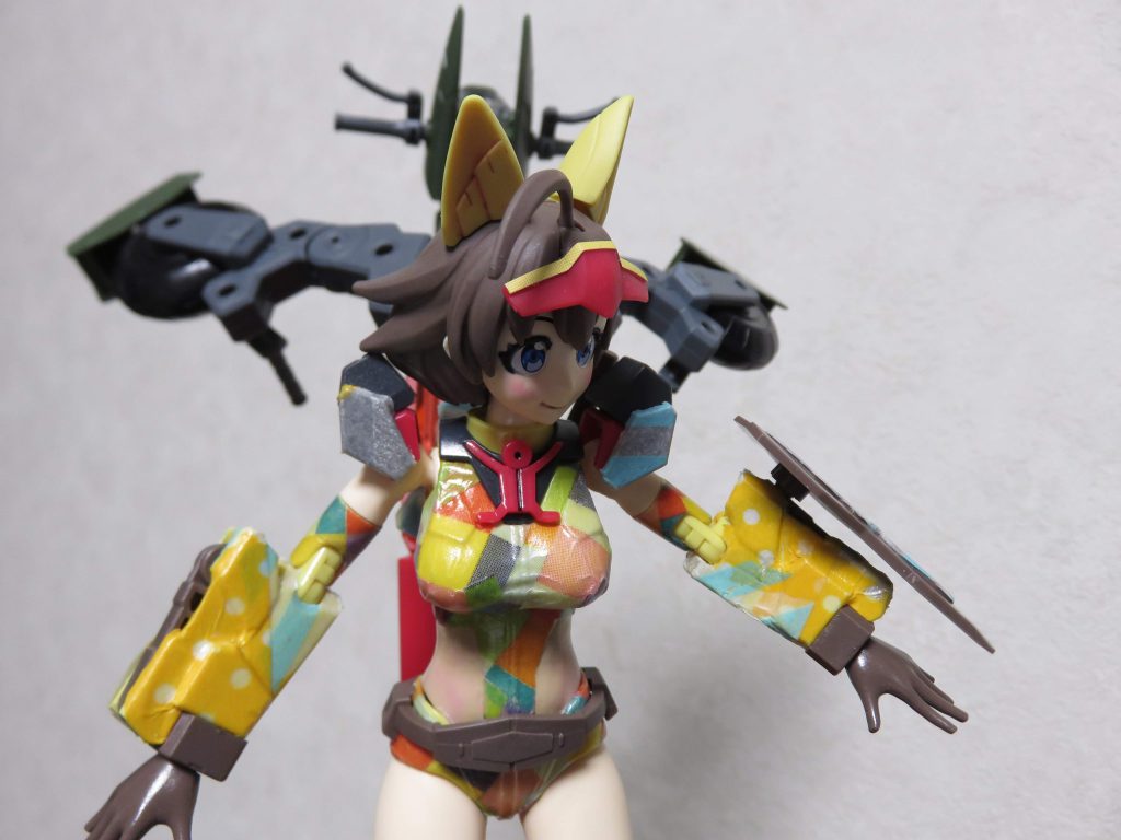 マシンライダー変形!
翼状にできるんですね