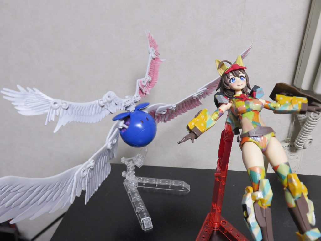 そして今朝投稿した *[マスキングダイバーナミ](https://gumpla.jp/hg/85121)* とツーショット