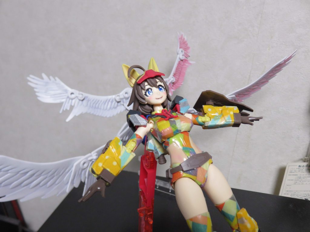 羽根が生えたみたい～って、直接つけても良かったね