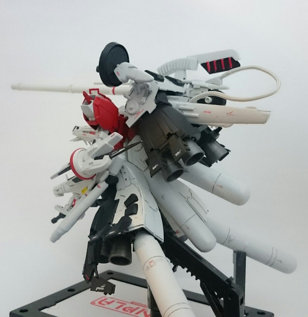 プロペラントタンクはホームセンターの筒でそれらしく