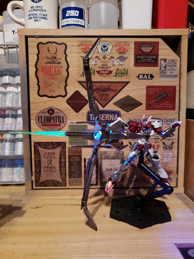 ここからは劇中には登場しませんでしたがもしかしたらノーネイムに組み込まれていたのでは？という妄想武装をいくつか紹介したいと思います。
妄想1。タクティカルアームズセカンドLのアローモード。