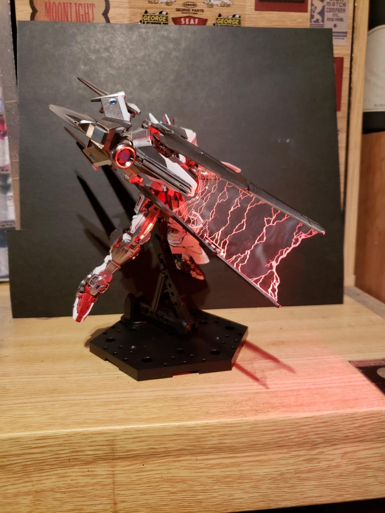 Bスマートガン。電撃エフェクトをプラ板で再現してみました。