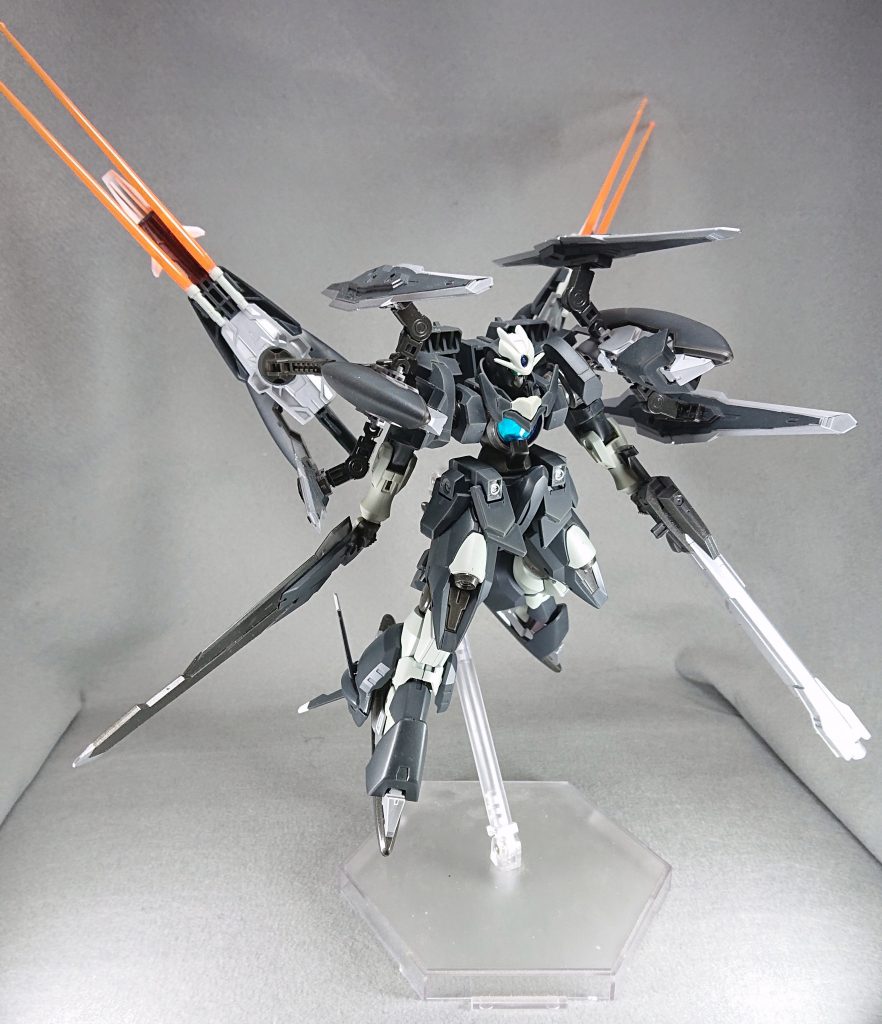 GN大型ソードビット射出シーン。
そんな風に見えれば幸いです!