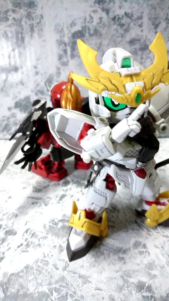 前作
隠密頑駄無 紅影(レッドシャドウ)と一緒に
紅影はダイバーズの零丸を見て製作