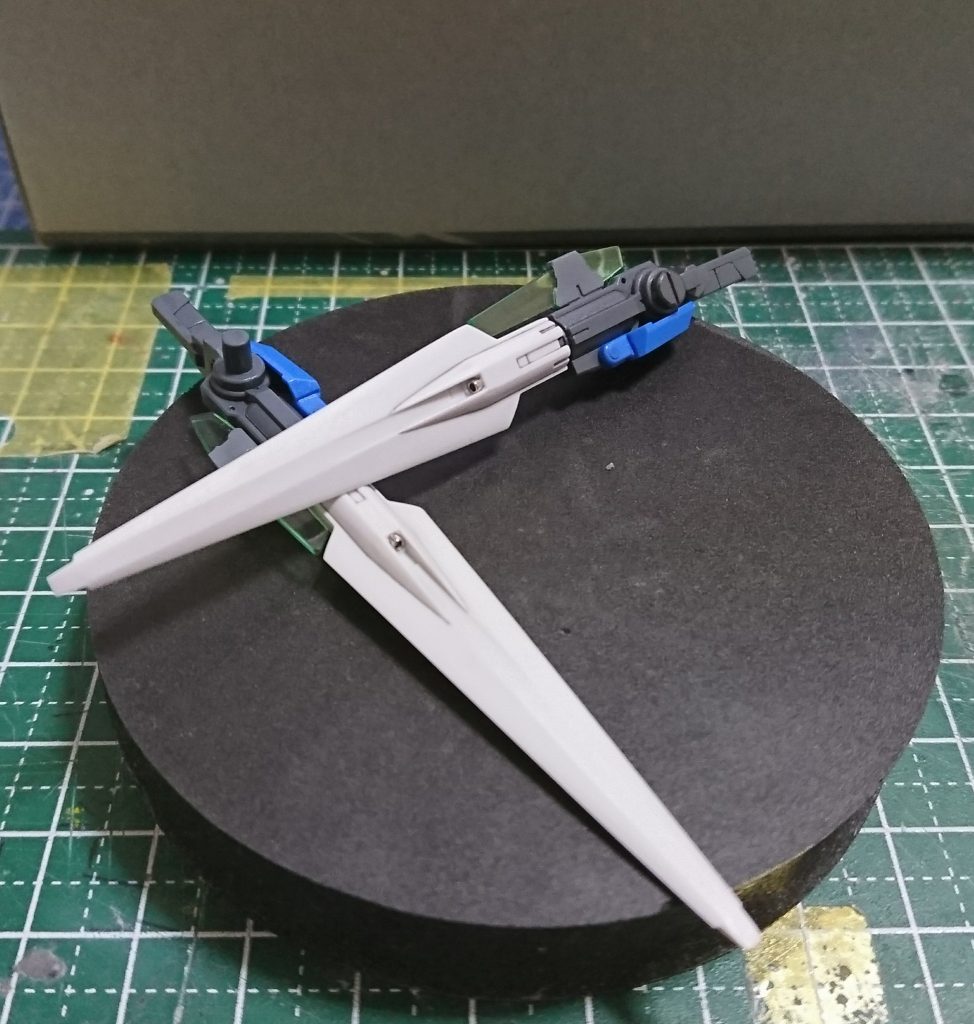 ライフルの銃口にはカシメ玉を仕込みました。