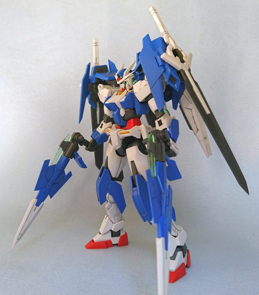 エースユニット装備!脛と背部のボリュームが増して強そう!