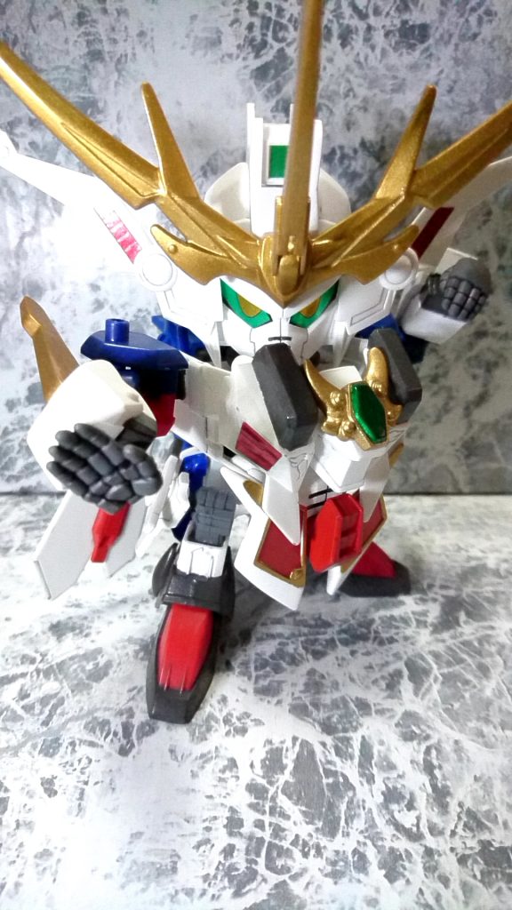 ゴッドの平手ハンドを使った、構えポーズ