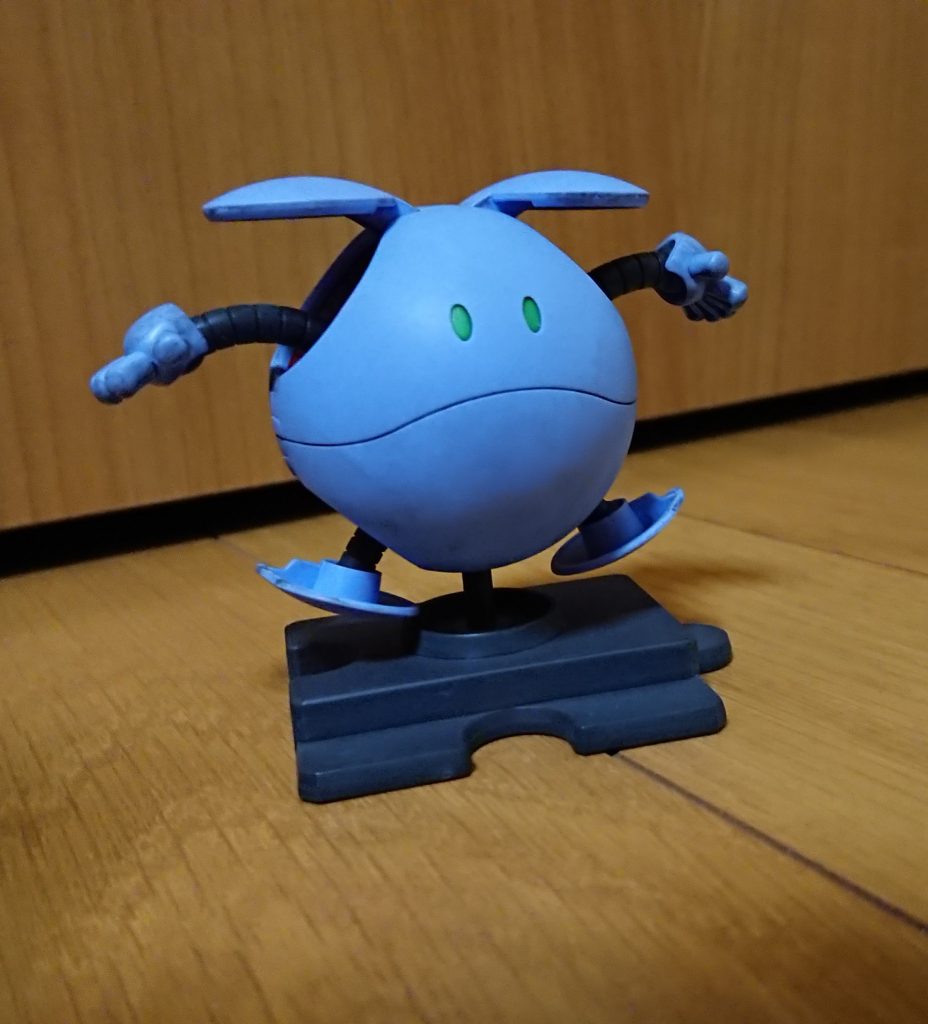 ハロも作りたかったので、キャノン砲にポリキャップ入れませんでした