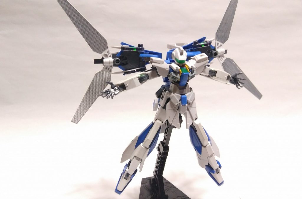 *魔換装「リカバリーパージ」*
スロットNo.3
解放条件:無し
能力:ウイング、レール砲、サードアイ、強化型ビームガン、ライフルが無くなり耐久値の一定値回復とリフレクターユニットが追加される。
この状態になるとビームサーベルと腕部ブレイド以外の装備が無くなる。