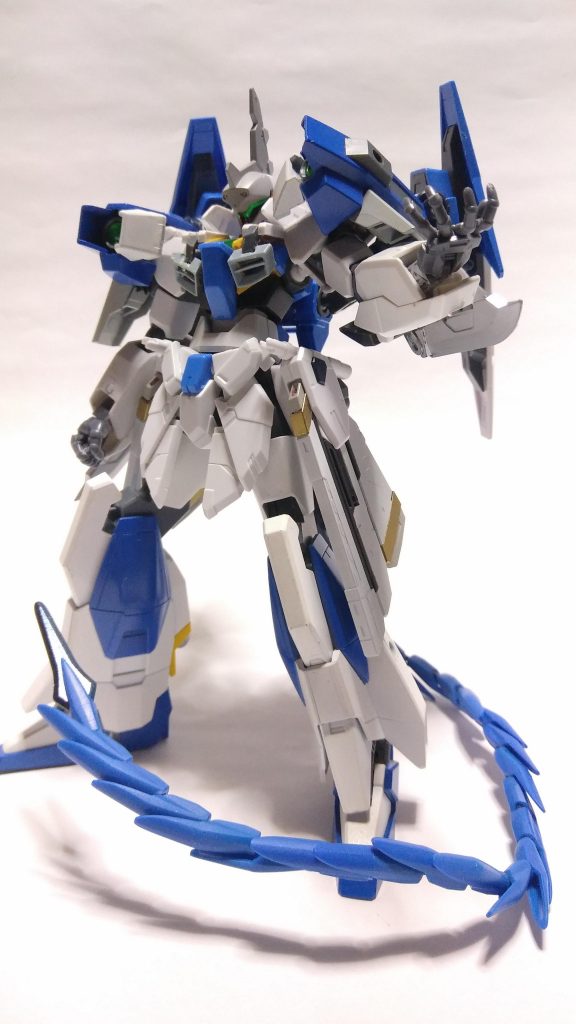 ミラーミッションに現れた機体
何らかのバグがあったのか、頭部は変更されテイルが追加されている。
Lダイバーの一件から時間がたち原因はわからないとのこと。