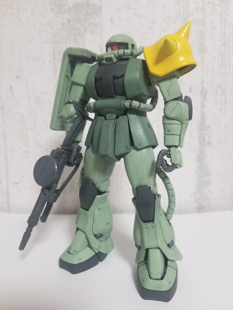 最後に全体を整えるために、ダメ押しのつや消しクリアー吹いて完成です。