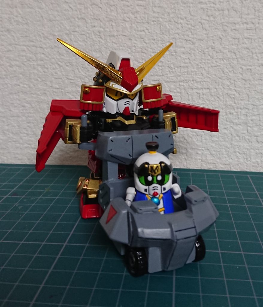 LEGEND BBに合ったサイズにする事を目指して作ってますので、叔父上が乳母車を押せます♪