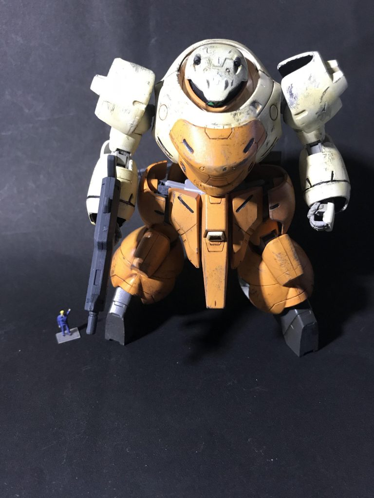 フロント。写真で見ると自分ではこんなもんかと思いますが、現物で見るとやり過ぎたかなと思います。