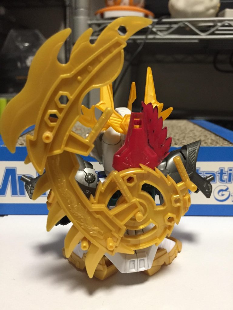 初期案では合体武器五と六1組で見立てる予定でした。