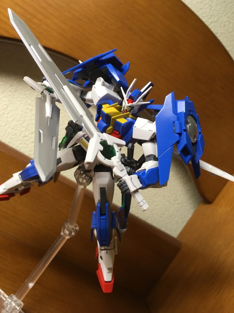 シルバー部分はかなり綺麗に塗れました!これは個人的ベストショット!