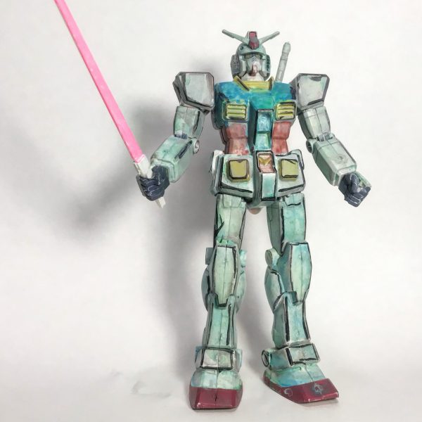 水彩画風ガンダム