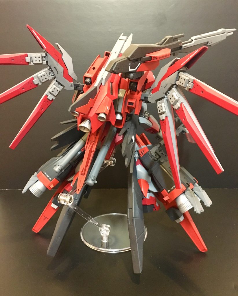 ハイニューガンダム fireball–4枚目/制作者：ガンプラマフィア