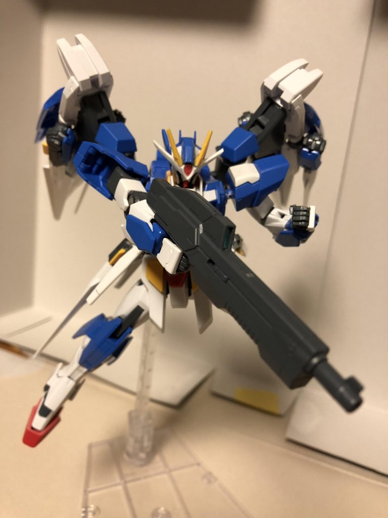 GNビームライフルはGバウンサーをベースに銃口はジャンクから。てか00は標準的なビームライフル無いような