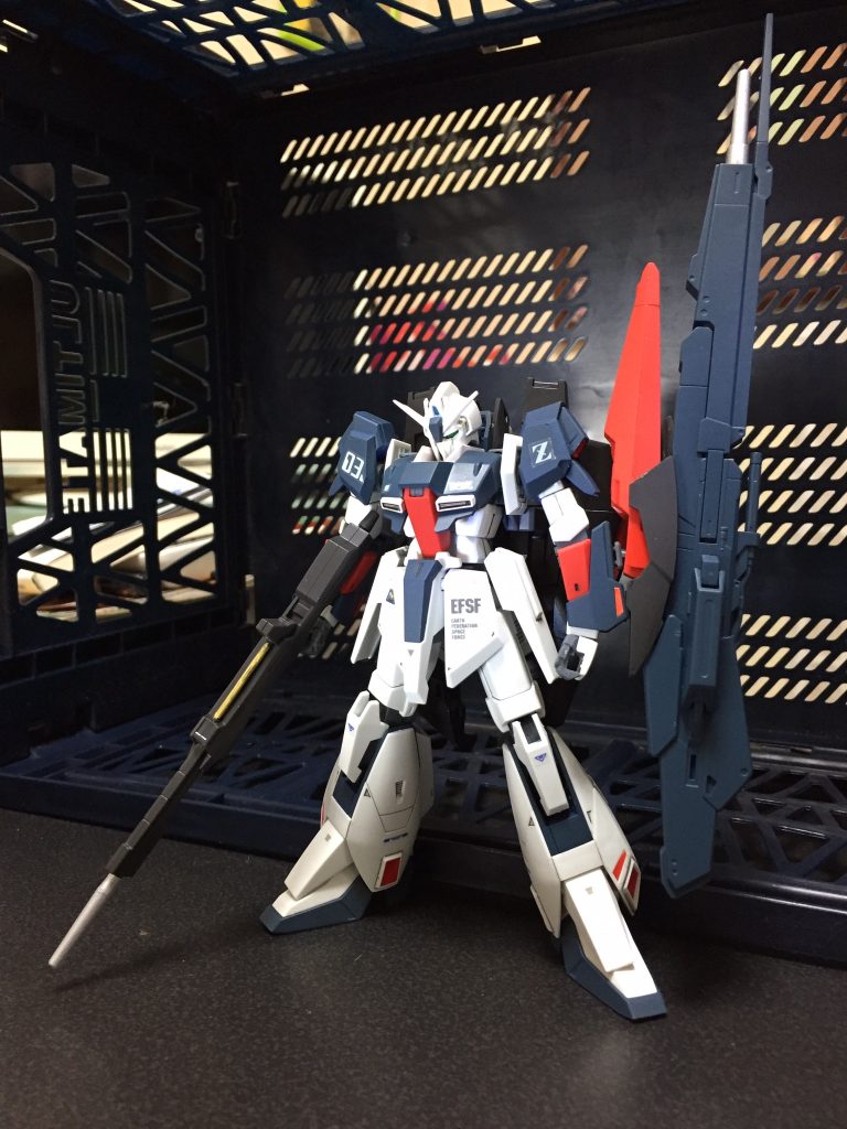 ネイビーブルーで塗装。