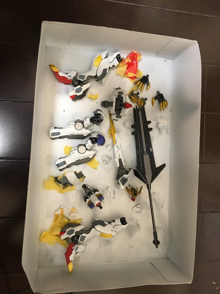 マスキングその2。すごい作業量でした。