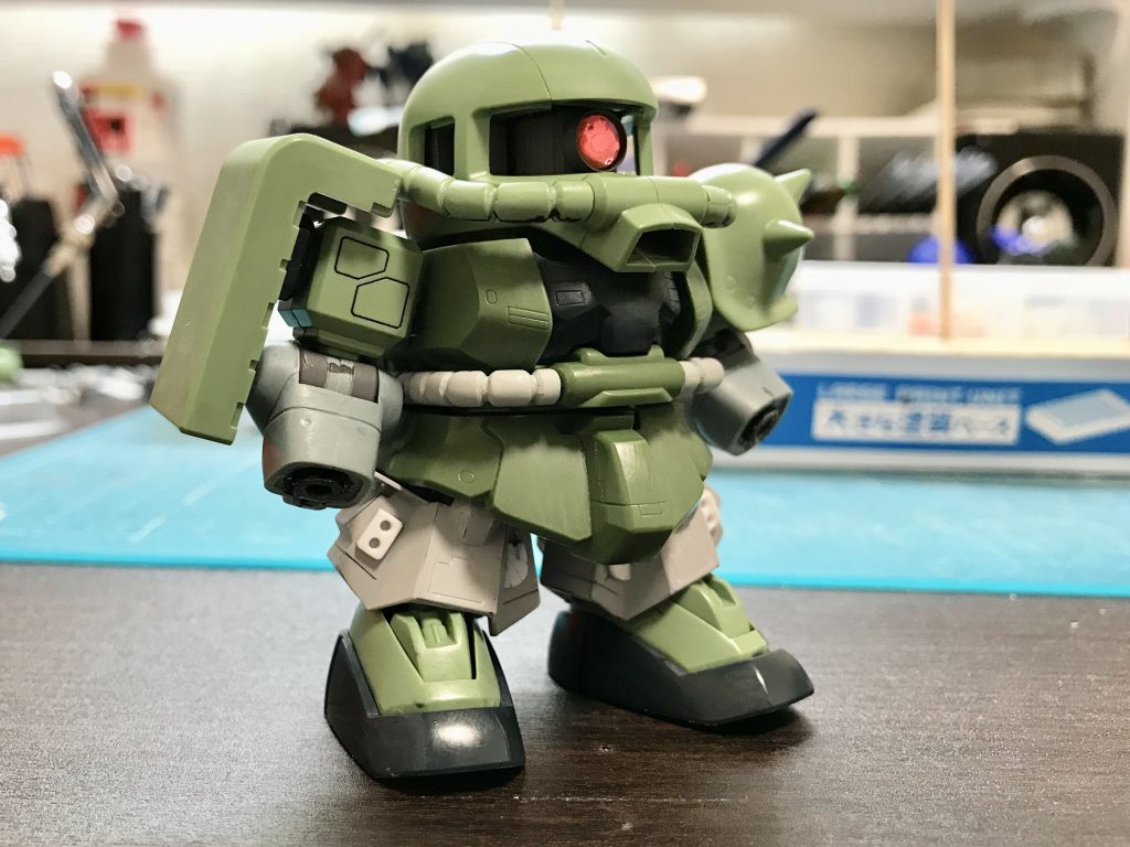 BB戦士 高機動型ザクⅡ–3枚目/制作者：たつ屋