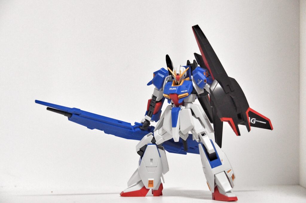 ボディはプレバン限定のUC0088にウェイブシューターのバックパックという、プレバンニコイチ仕様です。