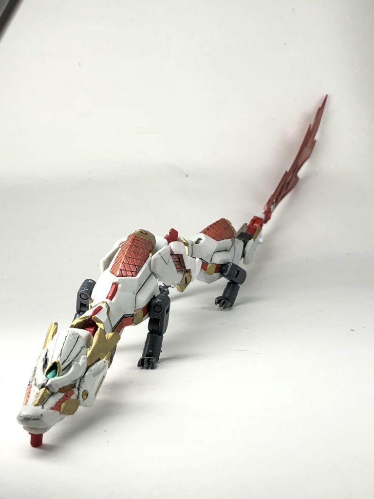 長すぎてかっこよく撮れない