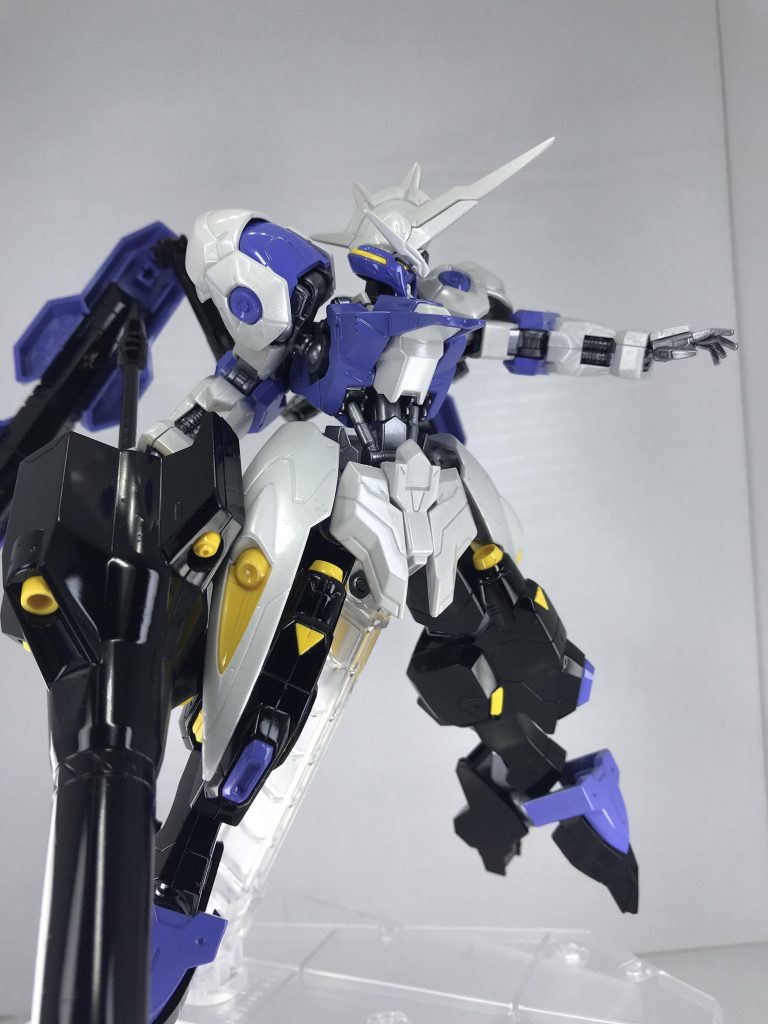 HG キマリスヴィダール  オリジナルカラーリング 〜白パール仕上げ〜–4枚目/制作者:モルガナ