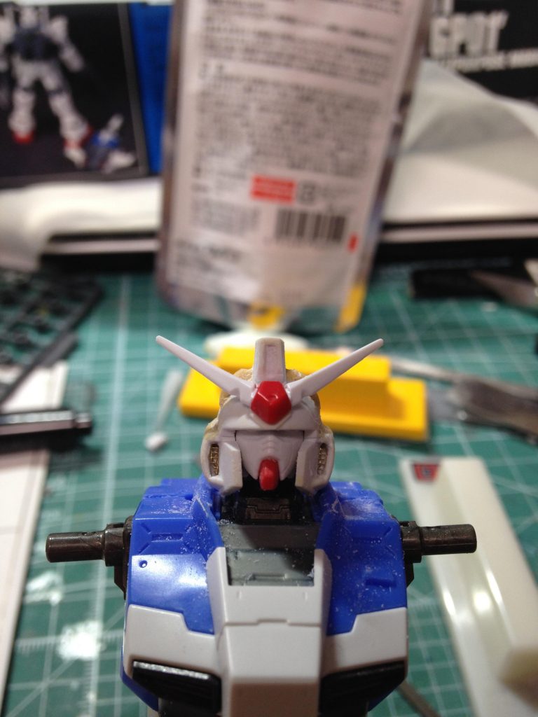 頭部ははGP01を改修しました。