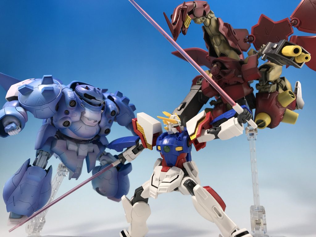 なので必然、2対1になります。
それをなんとか苦労して各個撃破していくと…