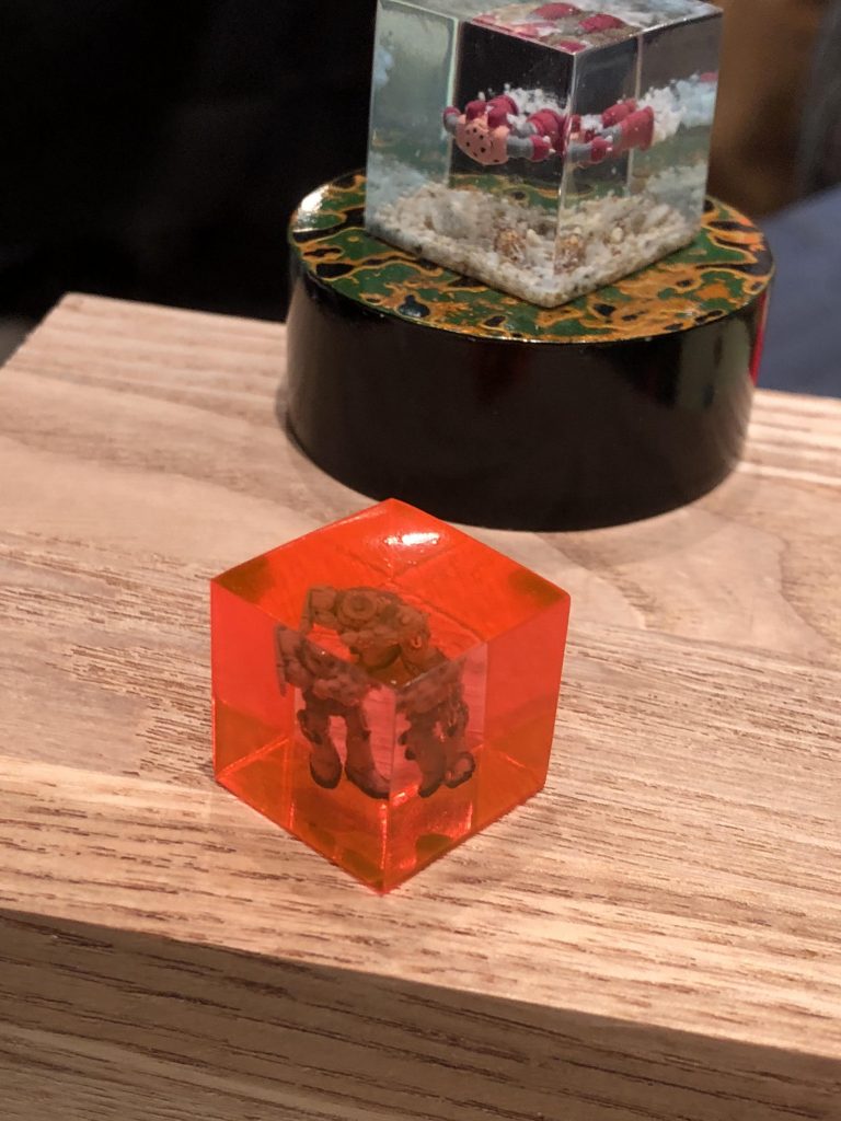 固めた時に中の人？が歪んでしまったのですが、これはこれでいいかなと