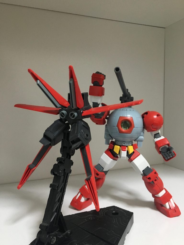 支援メカにより新たな力