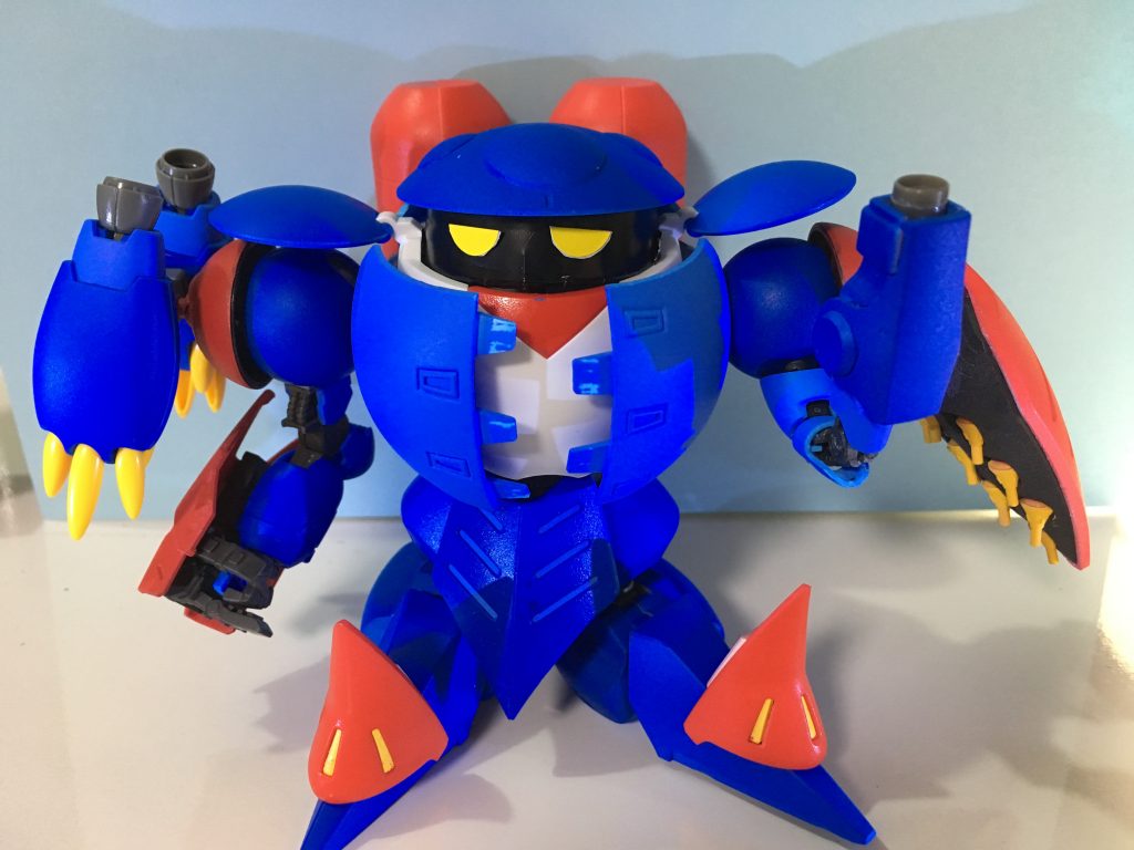 ファンネルとロケットクローを追加して更に攻撃力アップ
『ドクター、これって蛇足ですよね?』