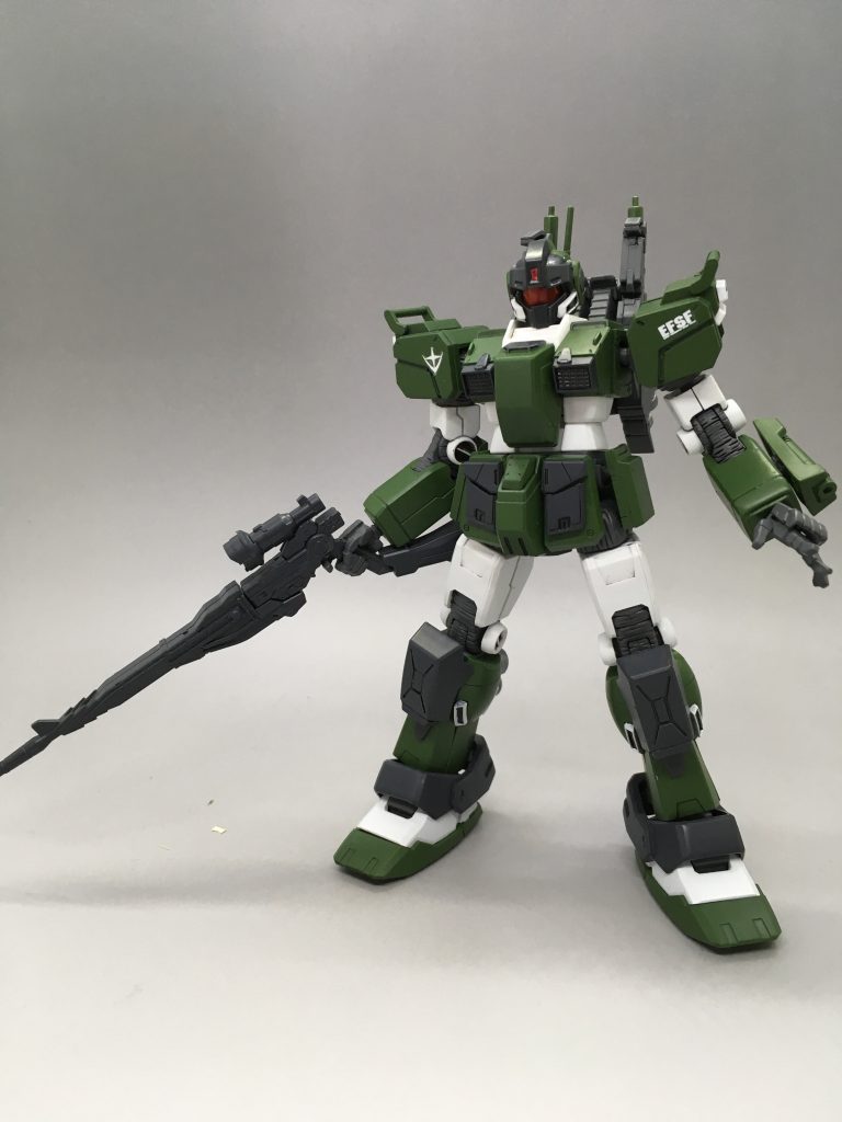 ジムスナイパーカスタム(サンダーボルト版)–2枚目/制作者：Ryoui