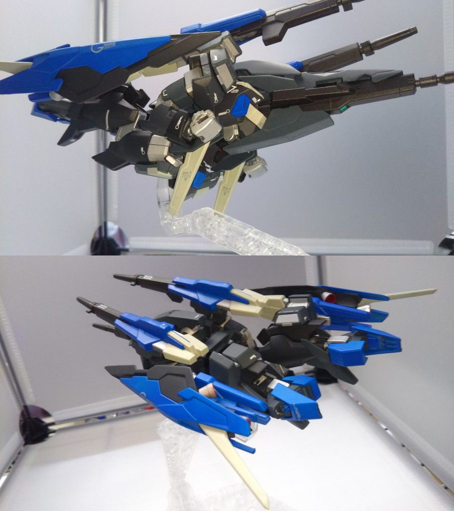 AGE-2なので変形も出来ます(塗装の剥げに気を遣うのでたぶん撮影終わったので今後変形機能が使われる事は……)