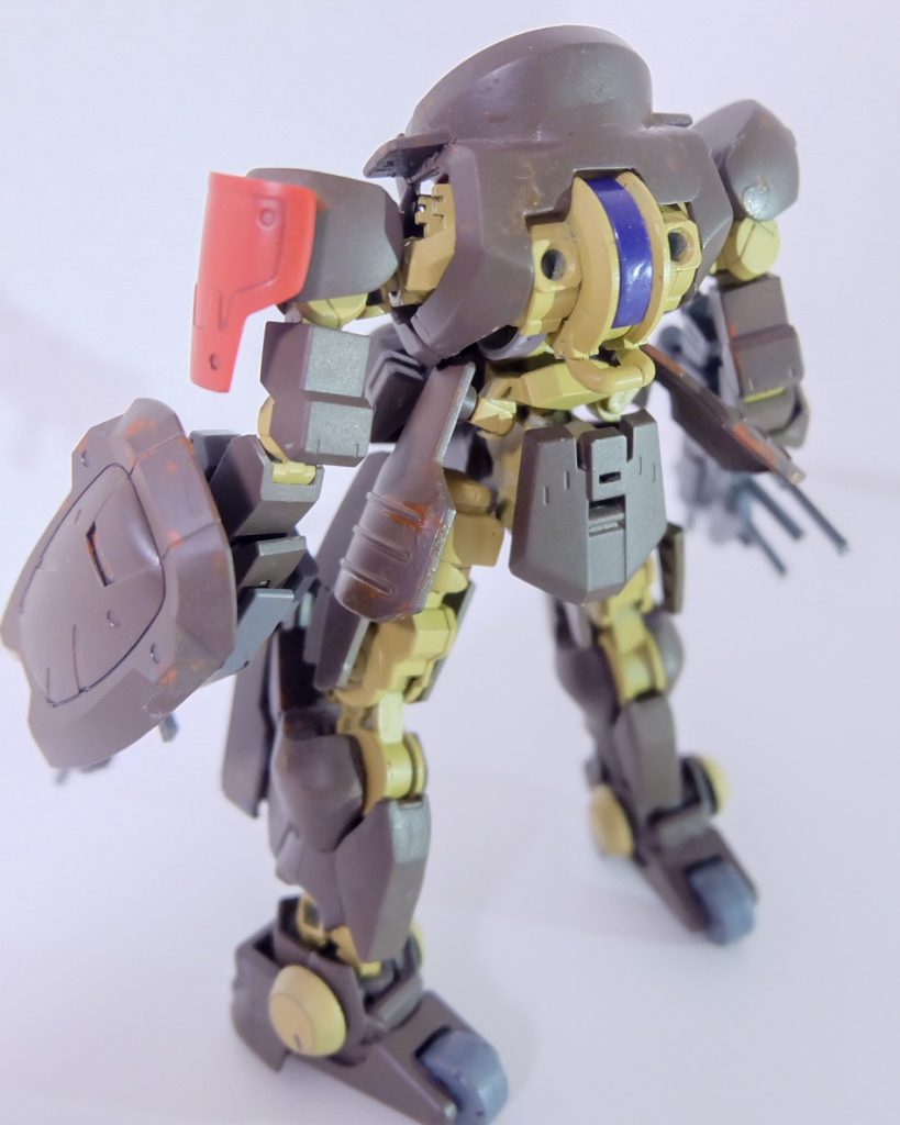 バックパックはグレイズフレームに担架できるよう調整しました。